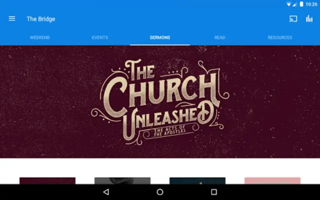 The Bridge Community Church android App screenshot 0