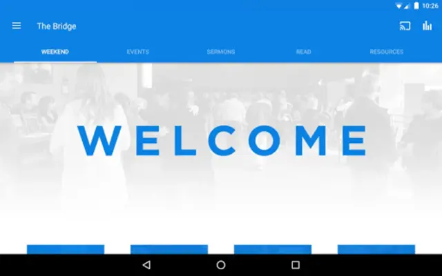 The Bridge Community Church android App screenshot 2