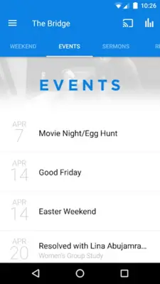 The Bridge Community Church android App screenshot 7